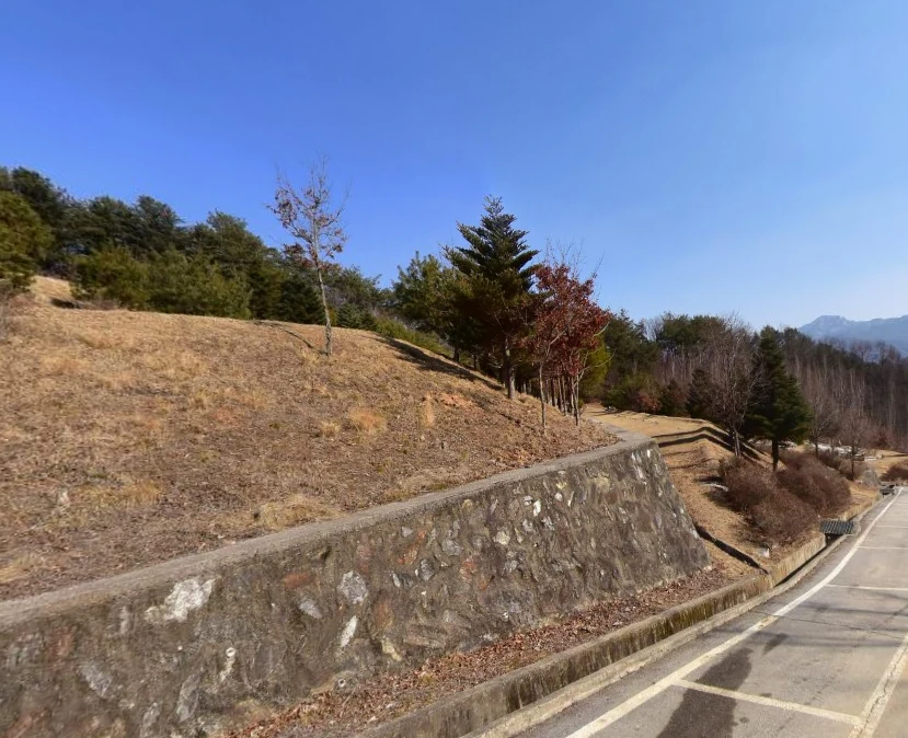 화천공원묘원 봉안묘 외관·전경