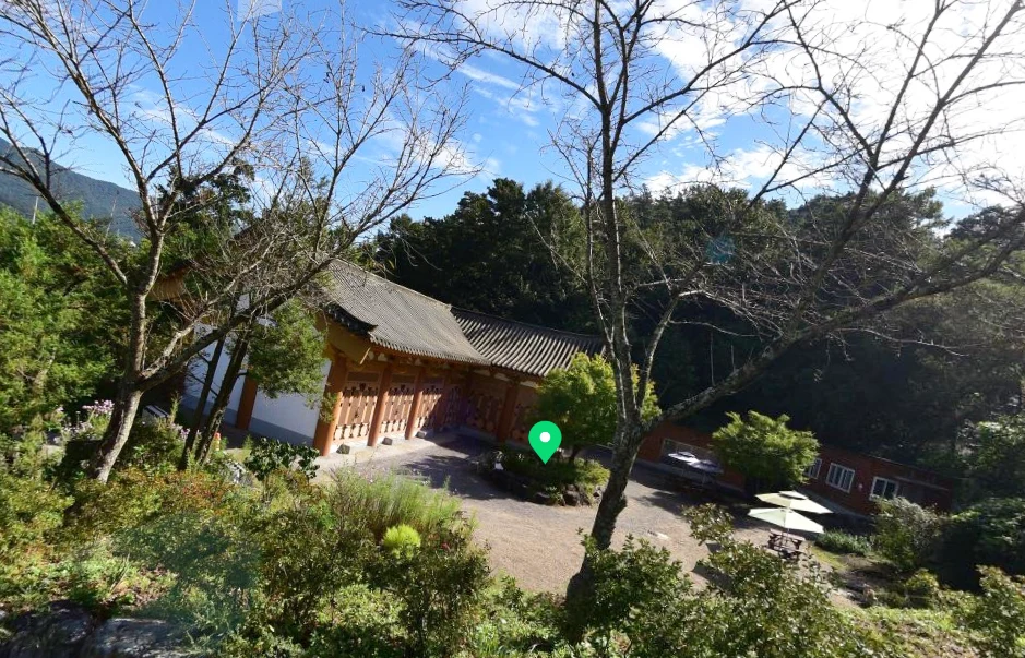 학천사추모관 외관·전경