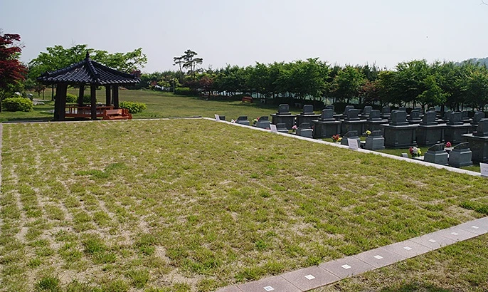 (재)효원가족공원 자연장지 자연장지 전경