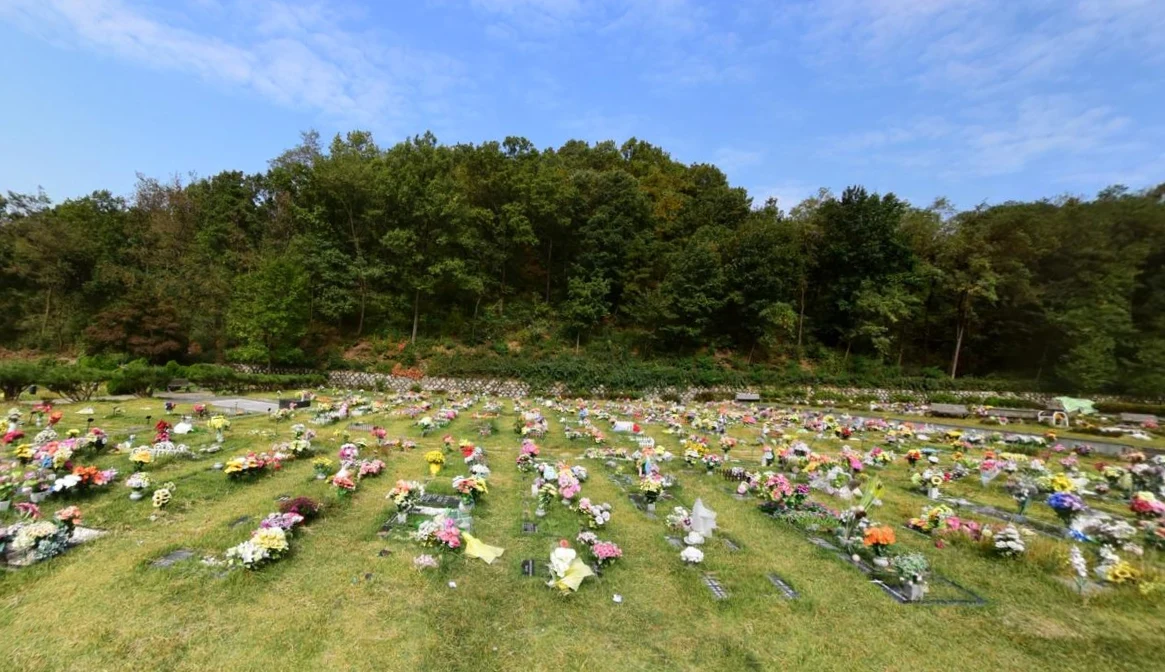정왕공설자연장지 자연장지 전경