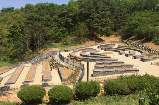 월곳리 공설자연장지 자연장지 전경