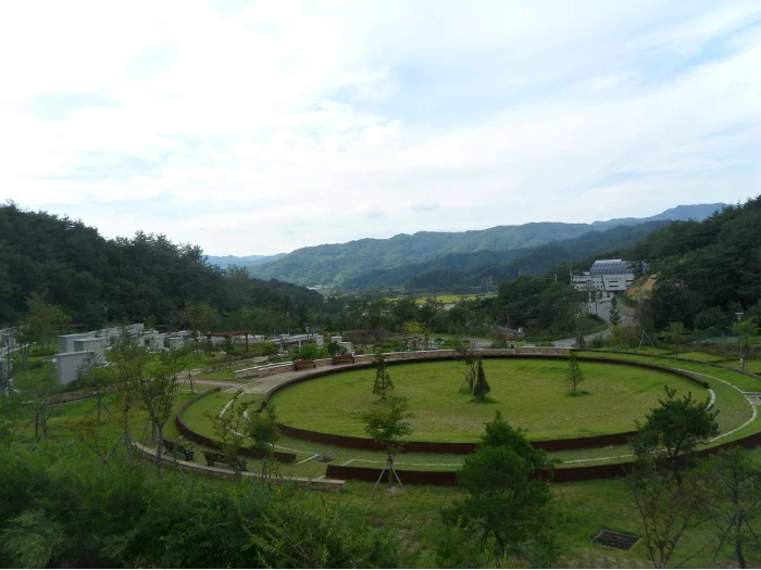 양구봉안공원 자연장지 자연장지 전경