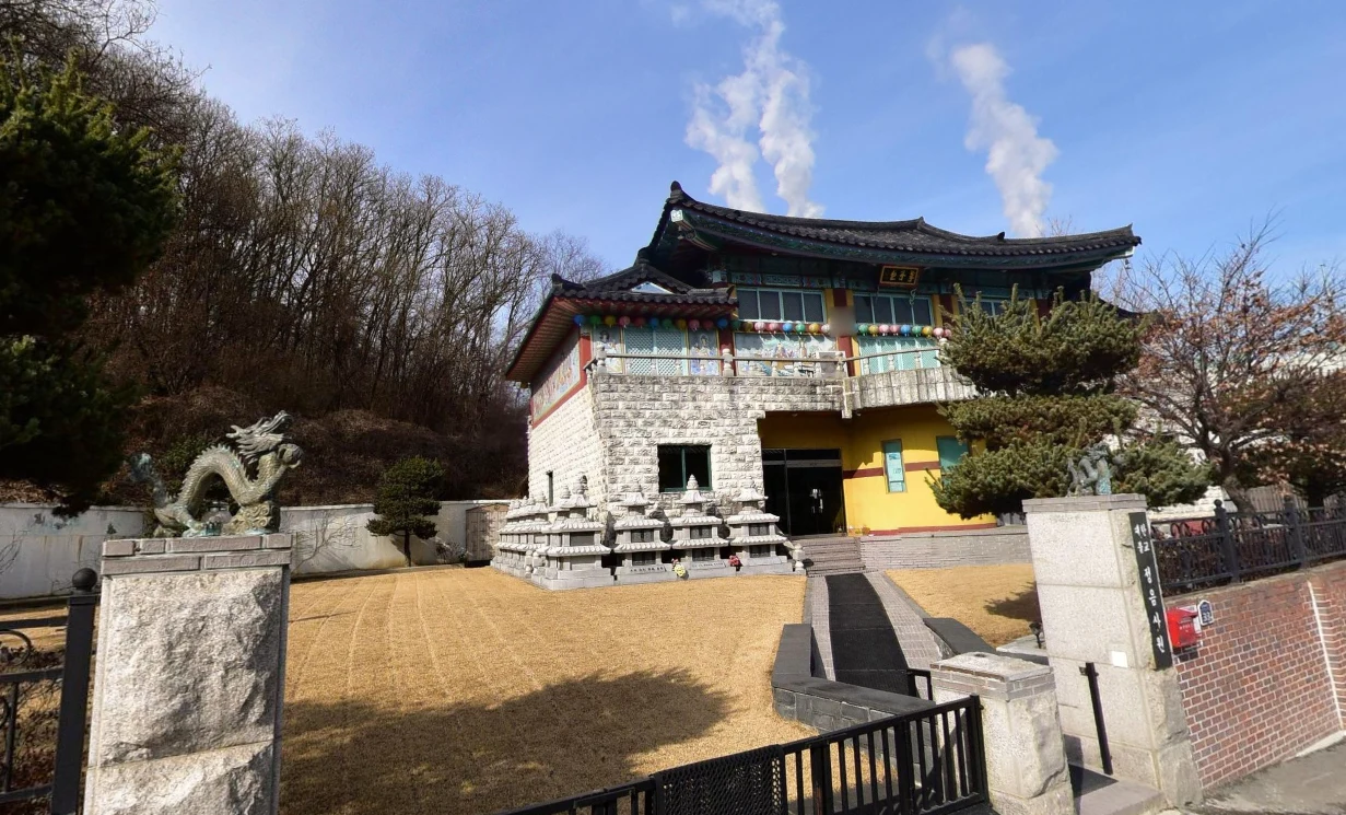 정음사원추모관 자연장지 전경