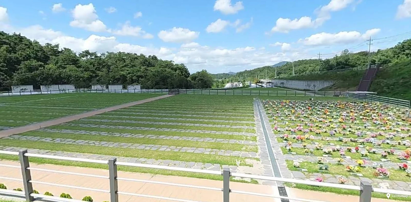 서남권추모공원 제2자연장지 자연장지 전경