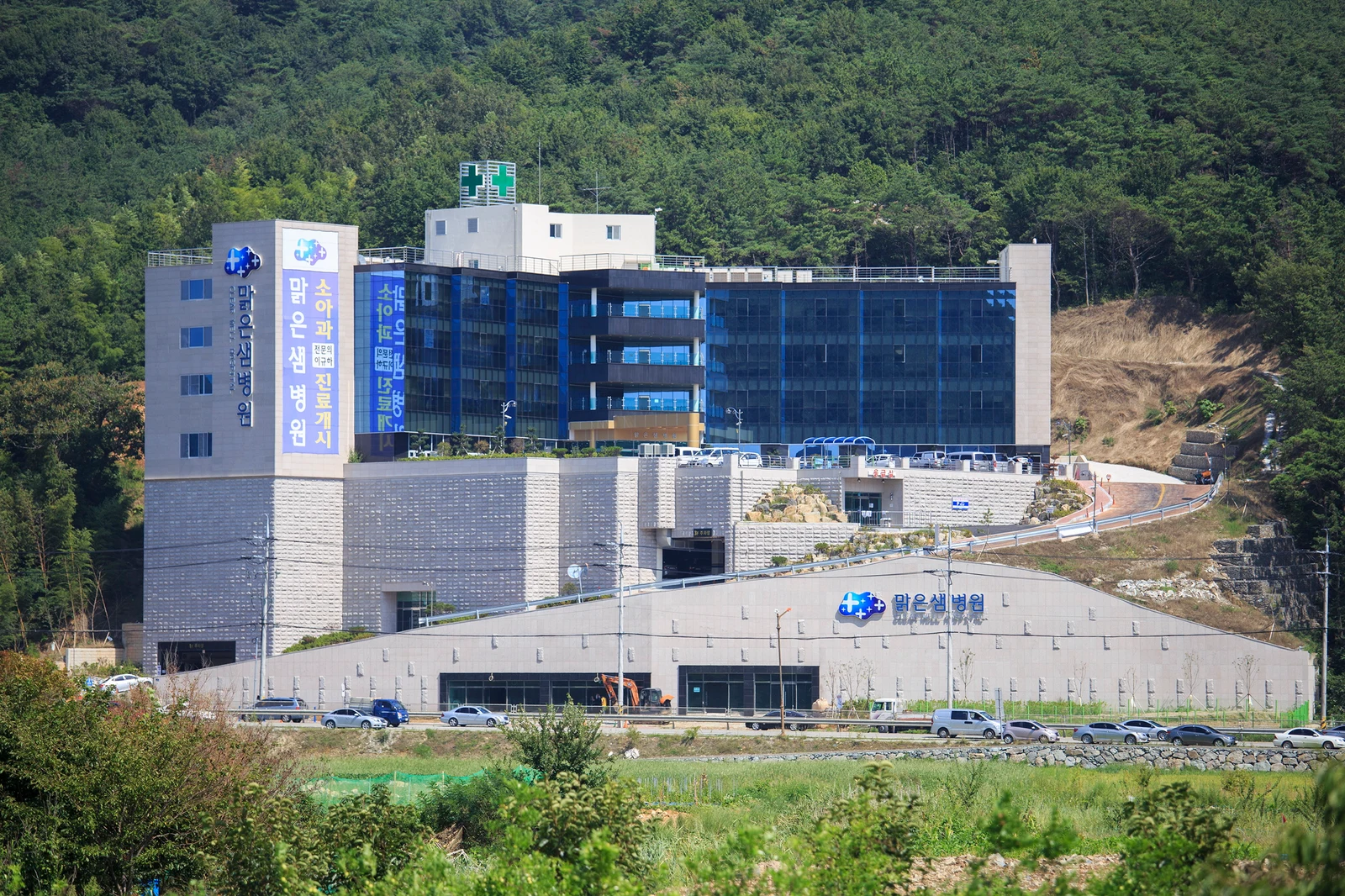 맑은샘병원장례식장 외관·전경
