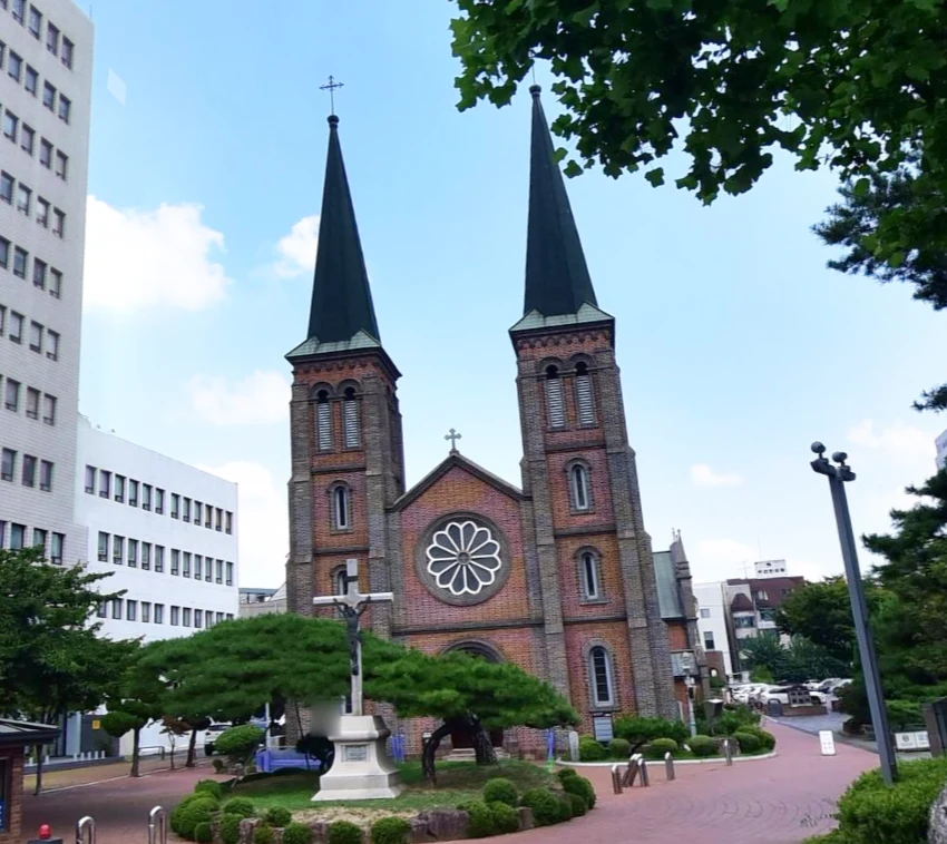 계산성당 연도실 외관·전경