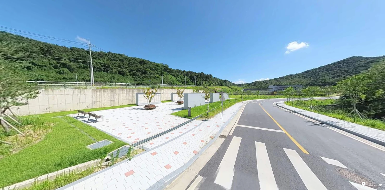 서남권추모공원 봉안담 외관·전경