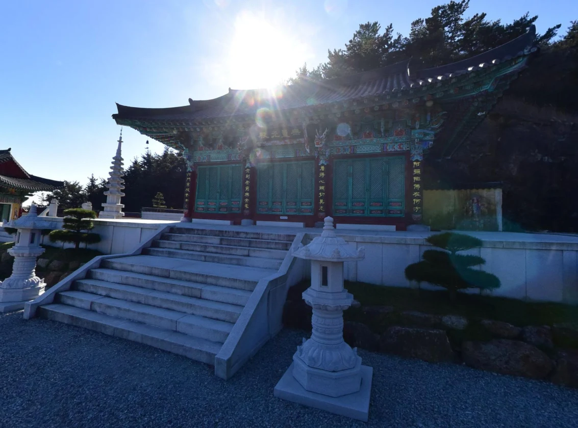 용월사사찰회 봉안당 외관·전경