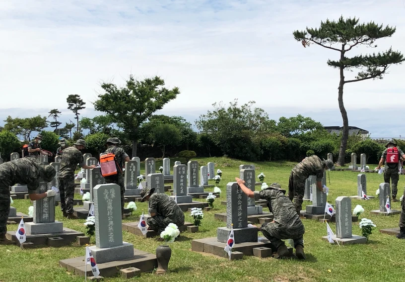 조천읍 공설봉안묘(만장) 외관·전경