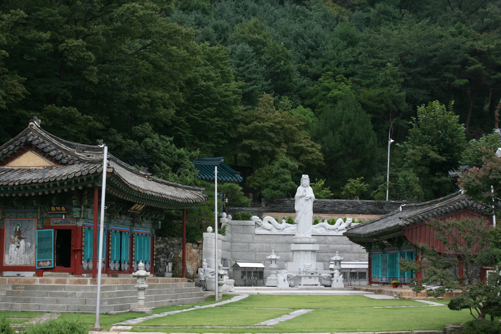 한국불교태고종 백련사봉안당 외관·전경