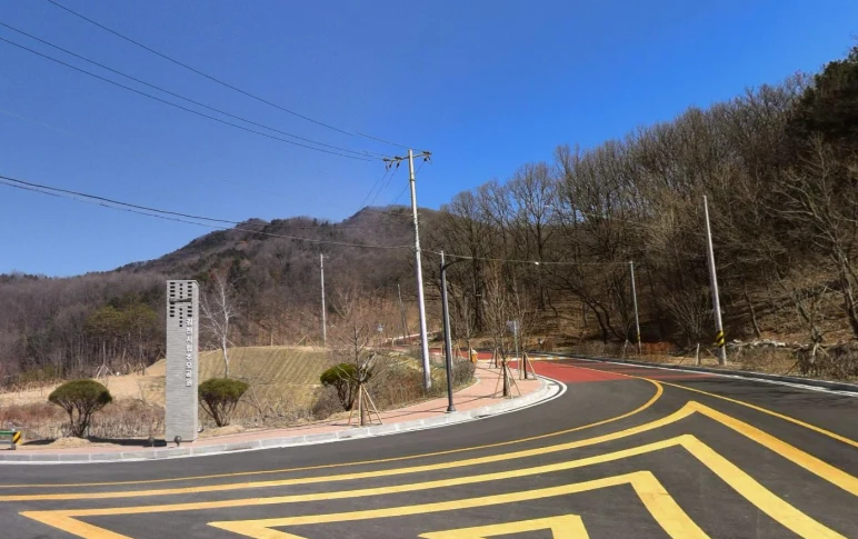 김천시립추모공원(자연장지) 자연장지 전경