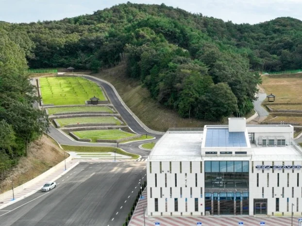 영광군 공설추모공원 자연장지 자연장지 전경