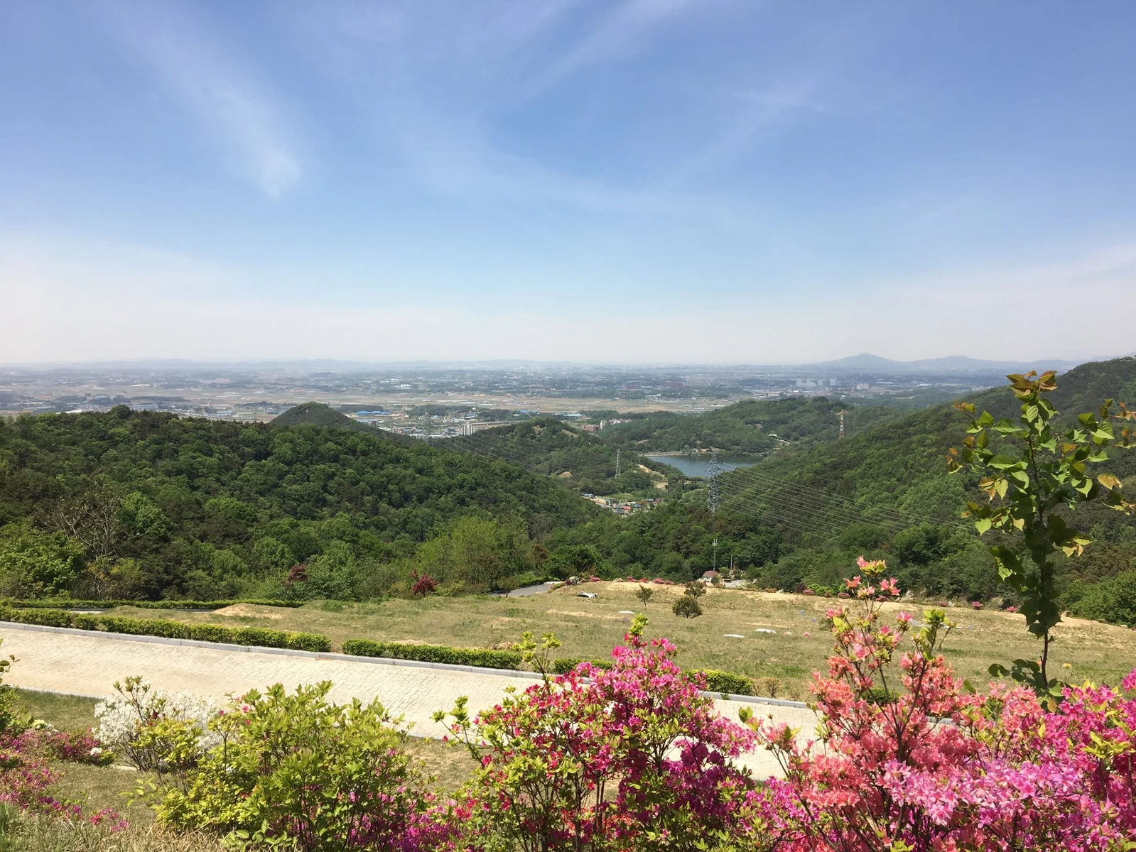 (재)지평선전북공원묘원(자연) 자연장지 전경