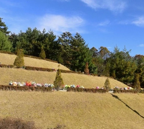 아산시공설자연장지 자연장지 전경