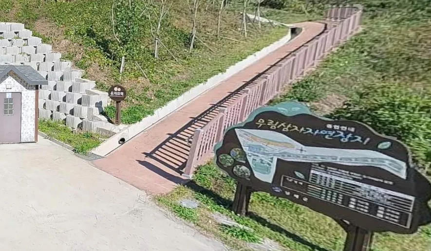 이동무림삼자자연장지 자연장지 전경