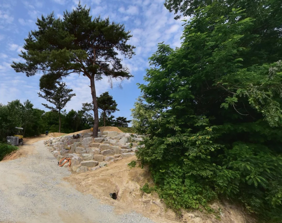 남원동북교회 자연장지 자연장지 전경