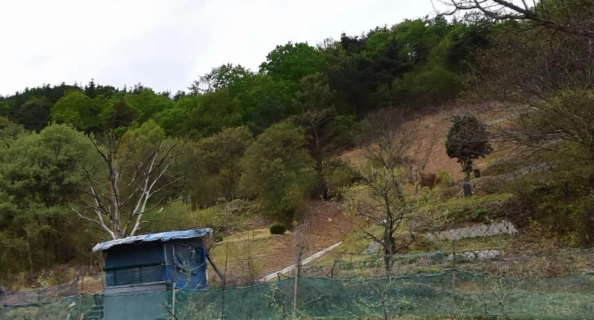 남흥교회 자연장지 자연장지 전경