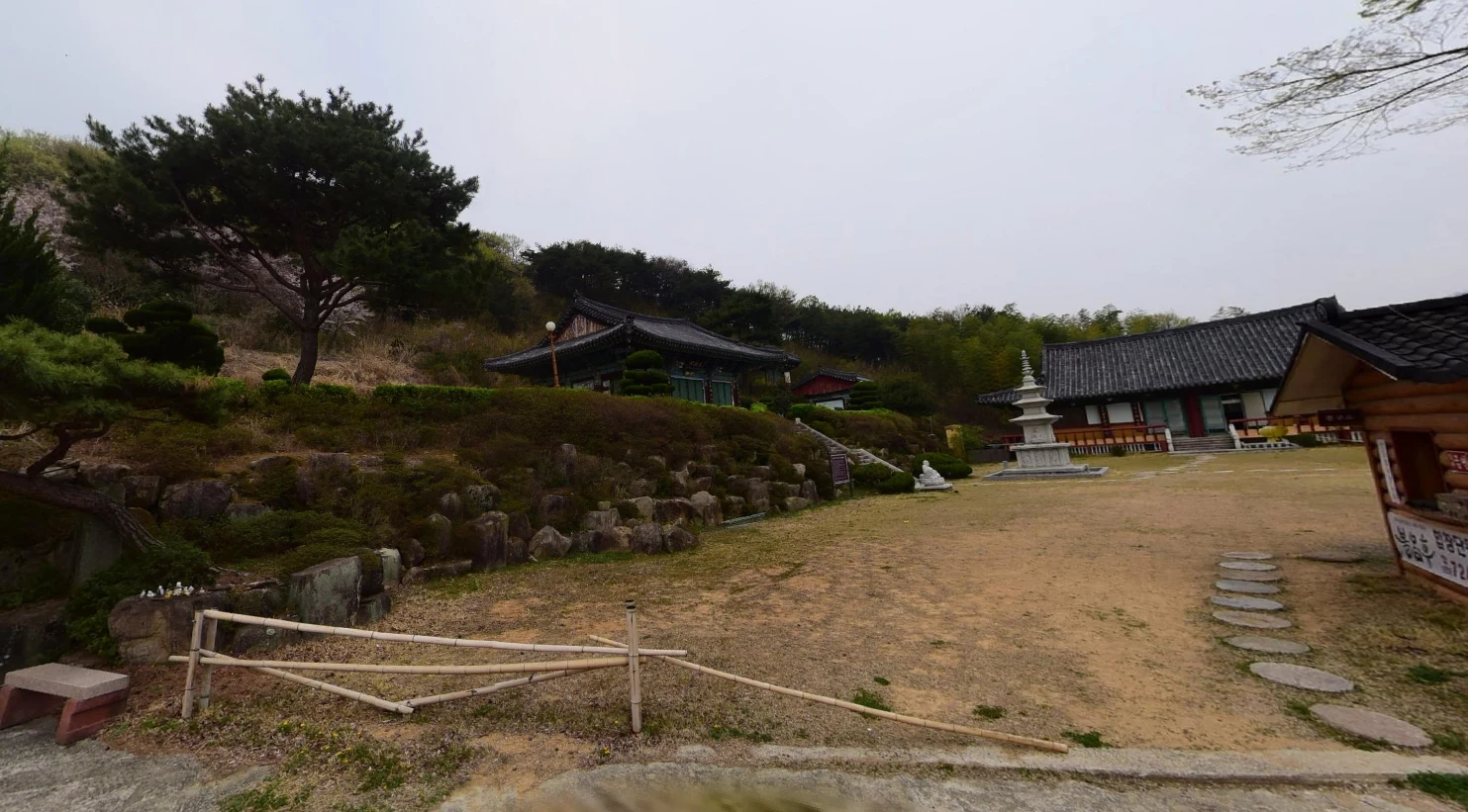 휴안추모공원 자연장지 전경