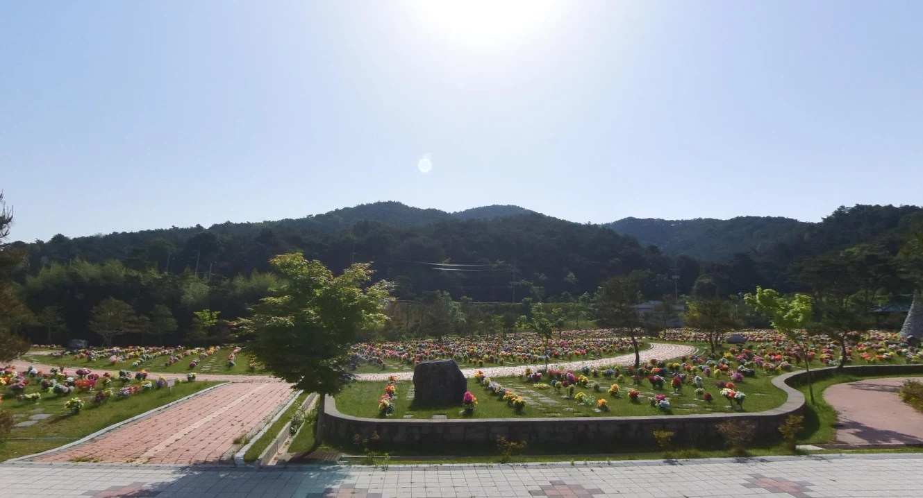 서남권추모공원 자연장지 자연장지 전경