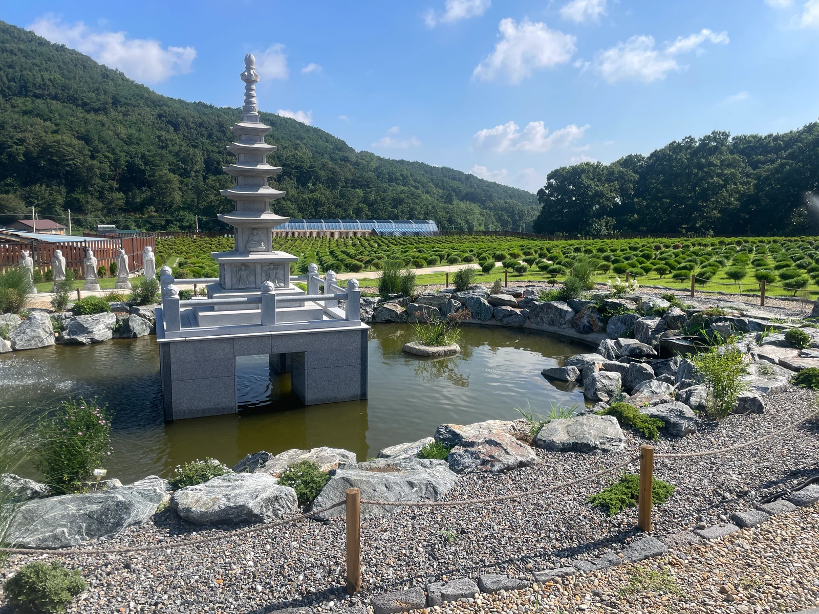 금강사추모공원(자연장지) 자연장지 전경