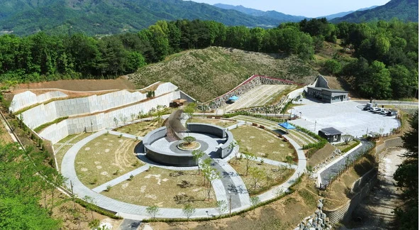 가평추모공원 자연장지 자연장지 전경