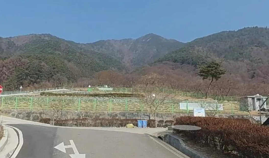 함양공설자연장지 자연장지 전경