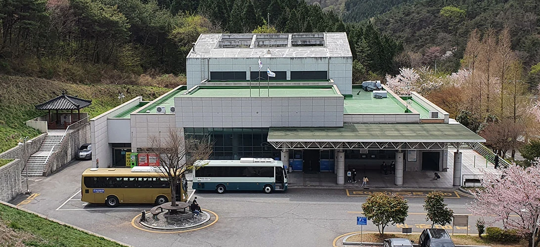 여수시 승화원(화장장) 외관·전경