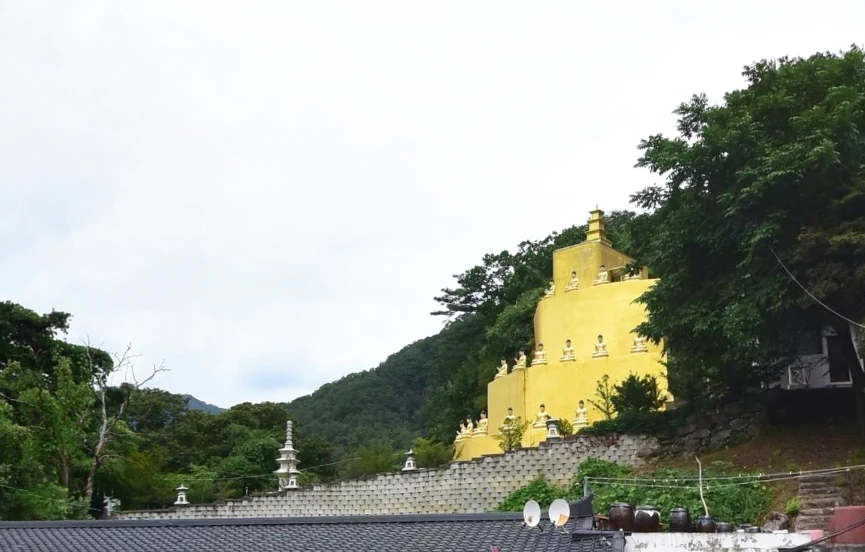 상락향 봉안탑 외관·전경